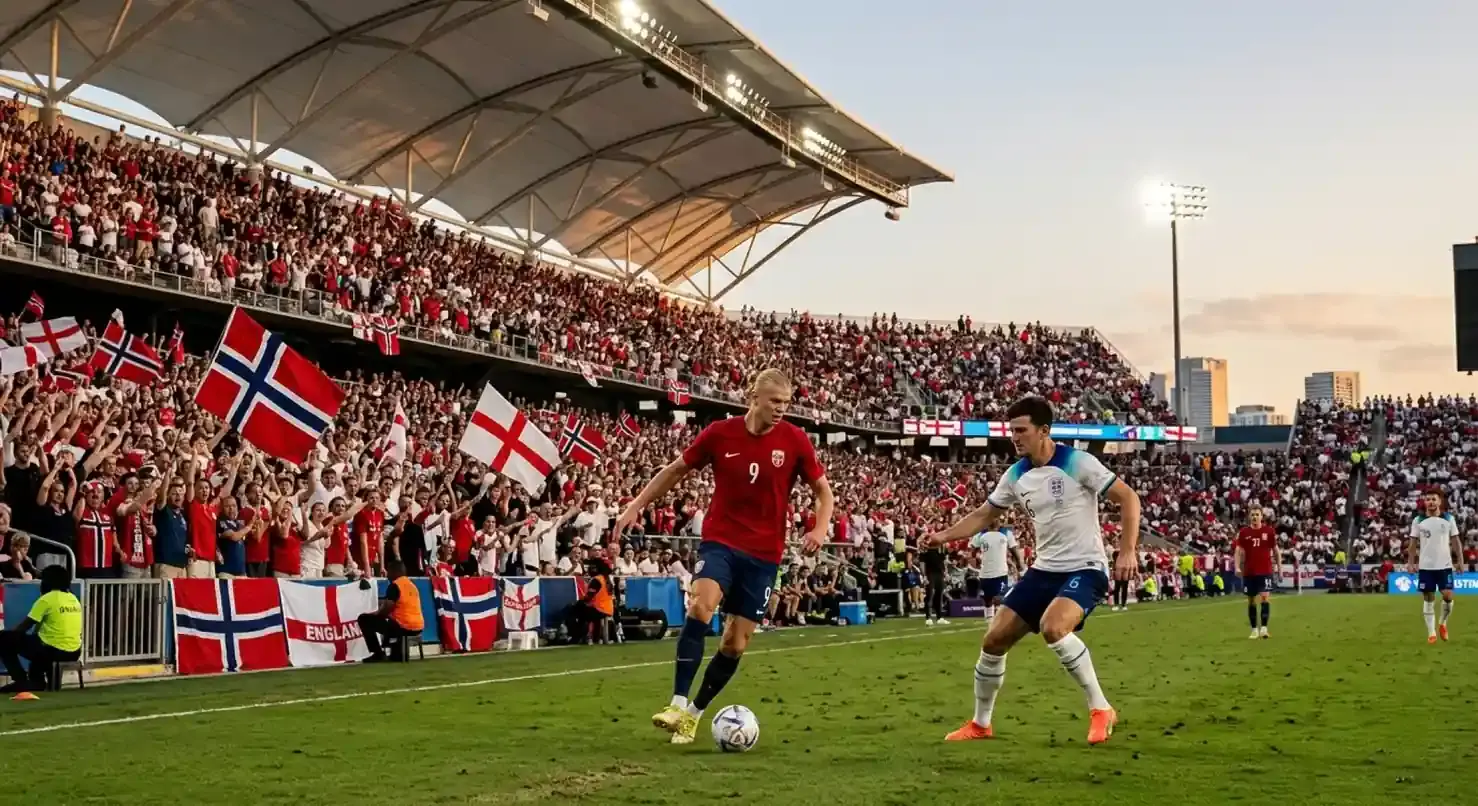 Preview af kvartfinalen Norge mod England ved VM 2026 den 11. juli