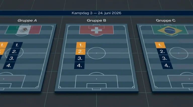 Recap MD3 i Gruppe A, B og C: Seks Resultater, Tre Grupper Afgjort