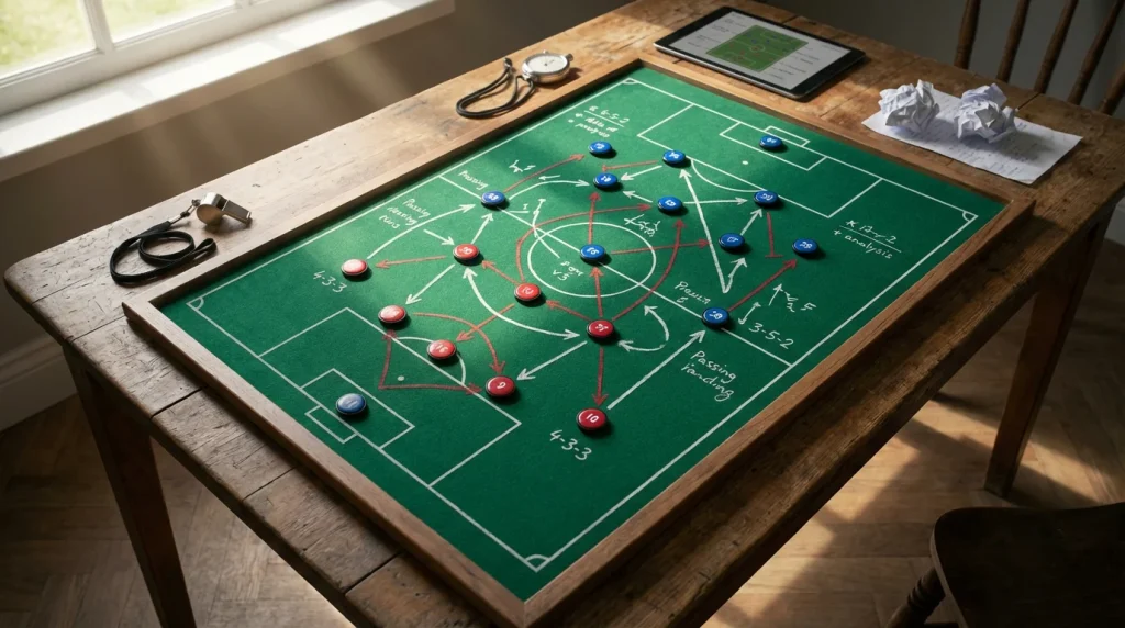 Visuel guide til VM 2026 spiltyper med eksempler på 1X2, handicap og over/under markeder